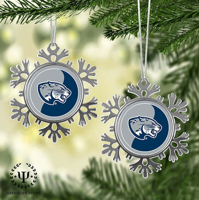 Augusta University Christmas Ornament - Snowflake Metal
