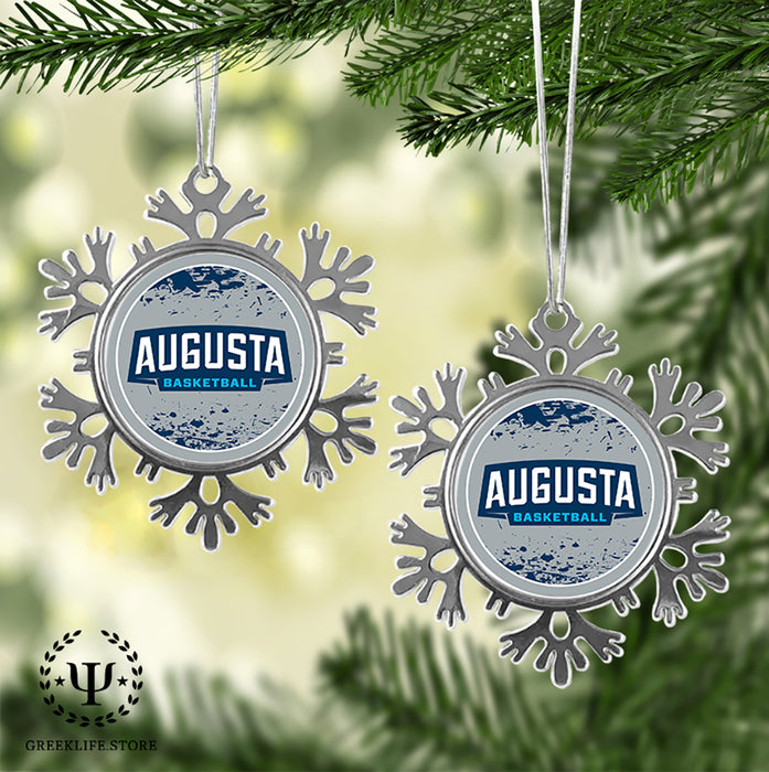 Augusta University Christmas Ornament - Snowflake Metal