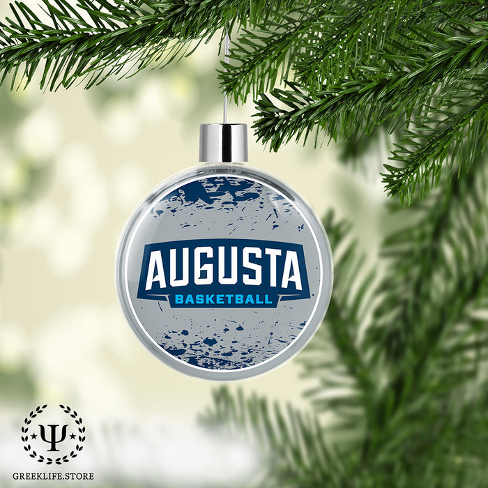 Augusta University Christmas Ornament Flat Round