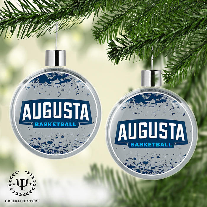 Augusta University Christmas Ornament Flat Round