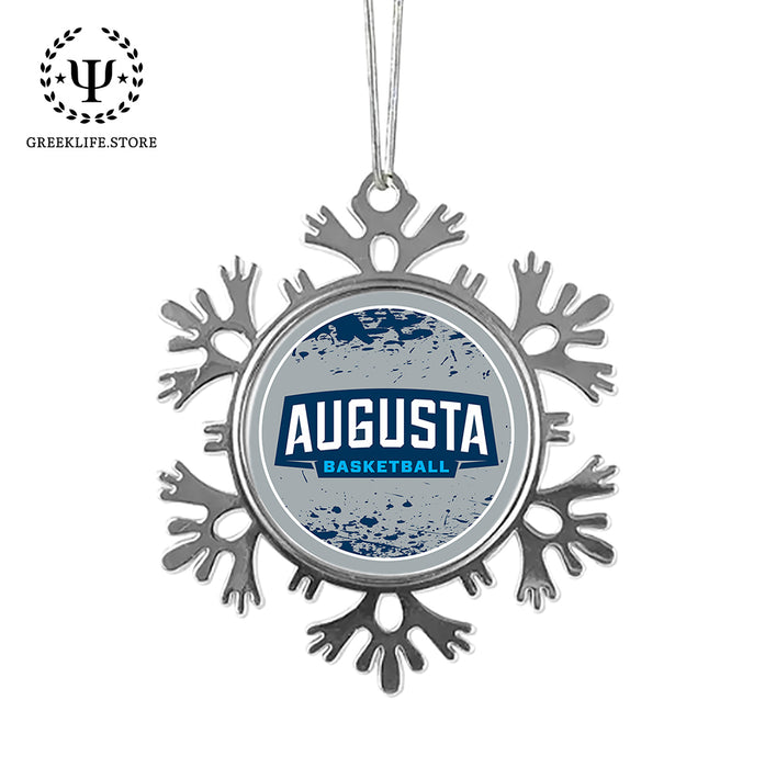 Augusta University Christmas Ornament - Snowflake Metal
