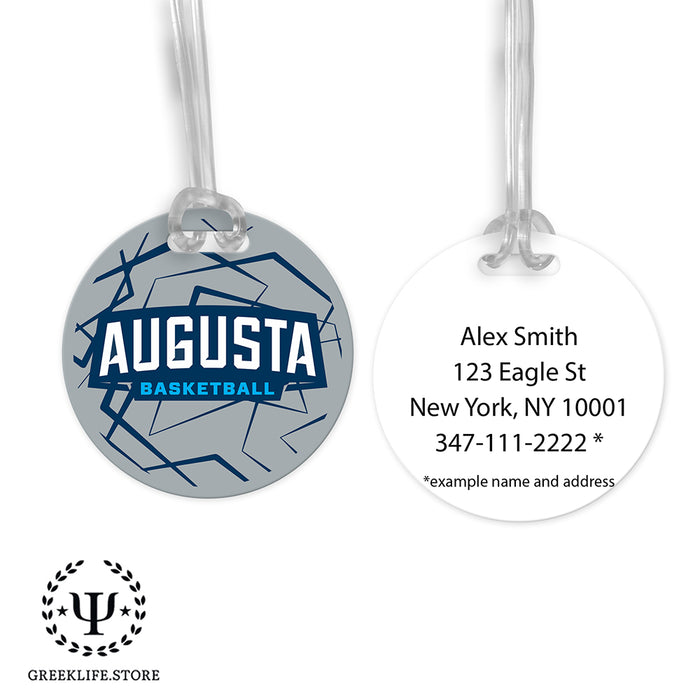 Augusta University Luggage Bag Tag (round)