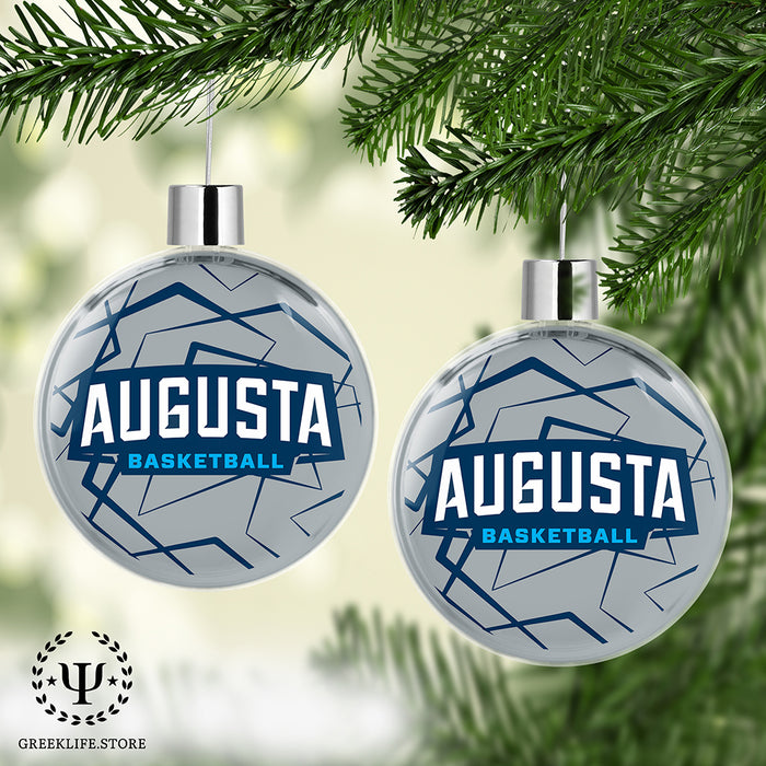 Augusta University Christmas Ornament Flat Round
