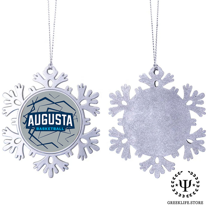 Augusta University Christmas Ornament - Snowflake Metal