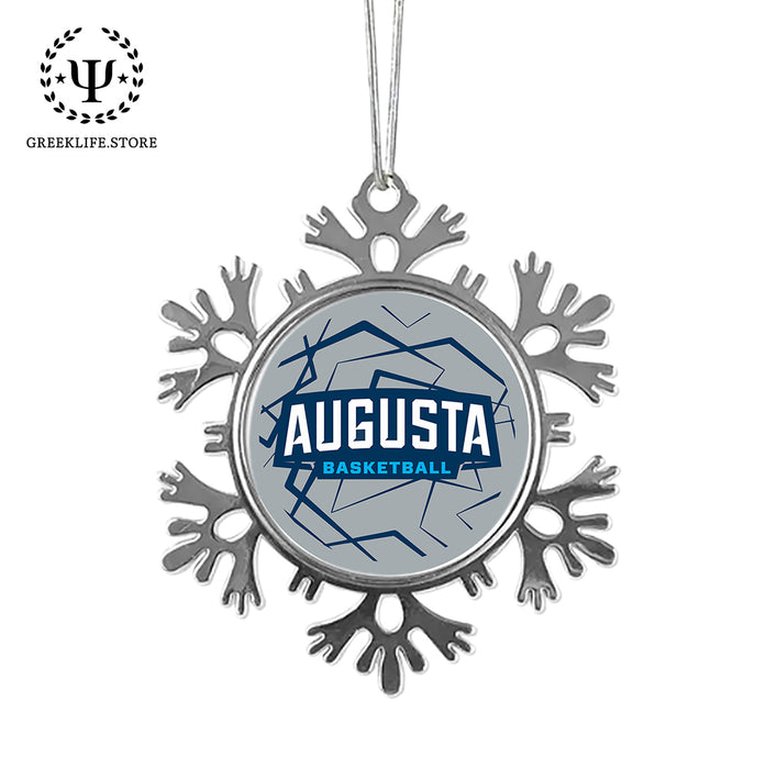Augusta University Christmas Ornament - Snowflake Metal