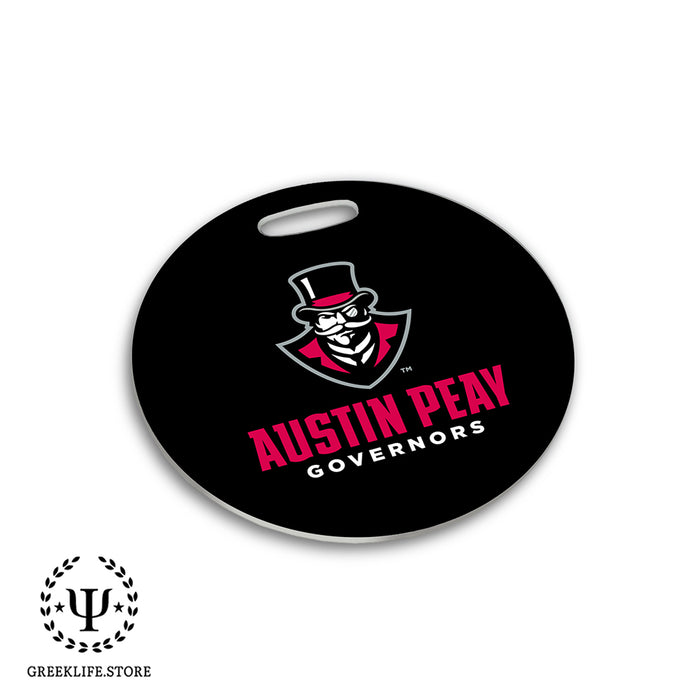 Austin Peay State University Luggage Bag Tag (round)