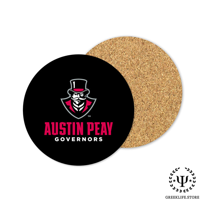 Austin Peay State University Beverage coaster round (Set of 4)