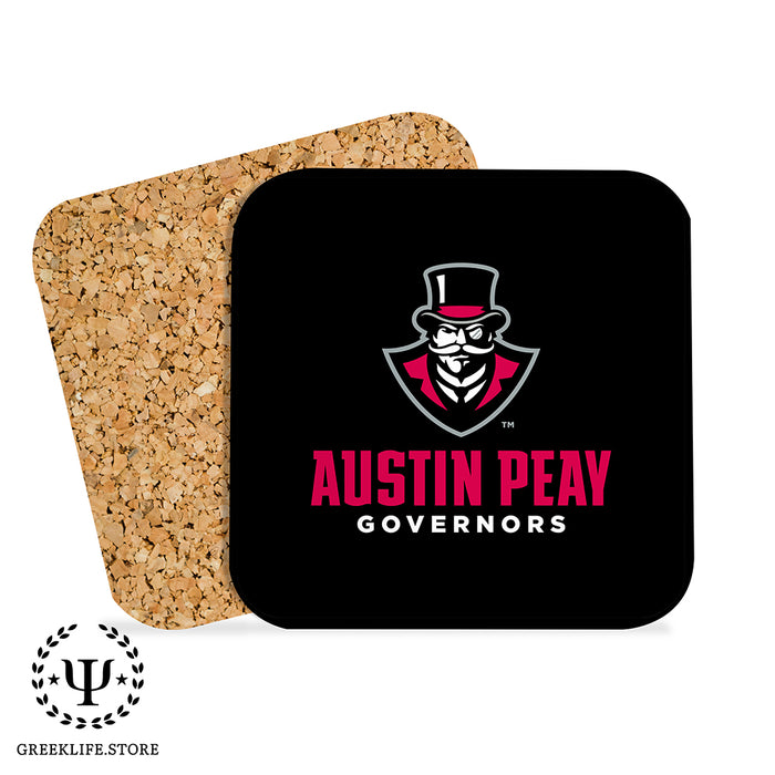Austin Peay State University Beverage Coasters Square (Set of 4)