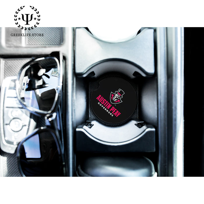 Austin Peay State University Car Cup Holder Coaster (Set of 2)
