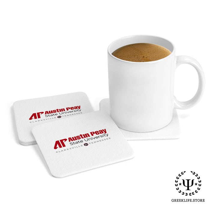 Austin Peay State University Beverage Coasters Square (Set of 4)