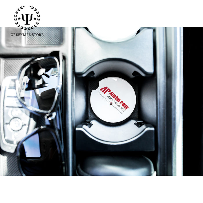Austin Peay State University Car Cup Holder Coaster (Set of 2)