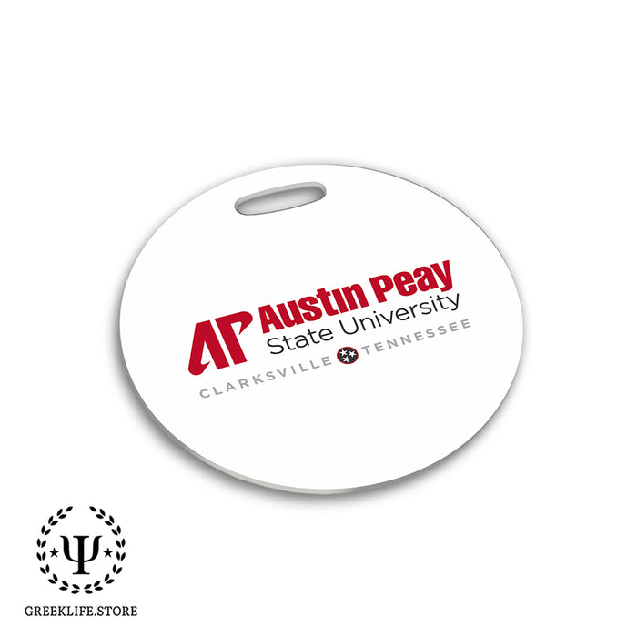 Austin Peay State University Luggage Bag Tag (round)