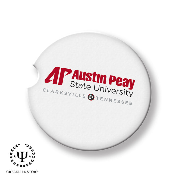 Austin Peay State University Car Cup Holder Coaster (Set of 2)