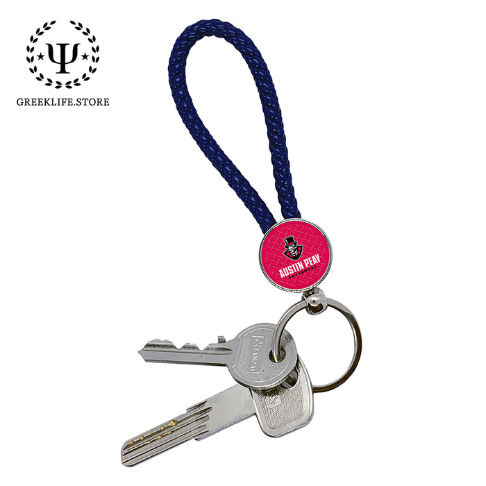 Austin Peay State University Keychain round