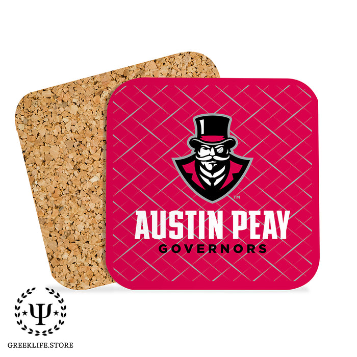 Austin Peay State University Beverage Coasters Square (Set of 4)