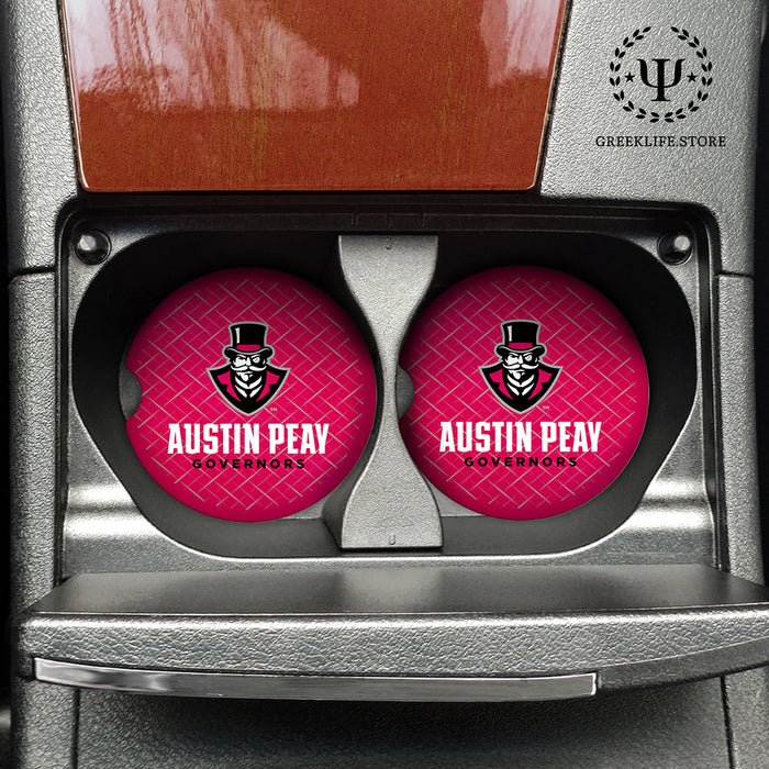Austin Peay State University Car Cup Holder Coaster (Set of 2)