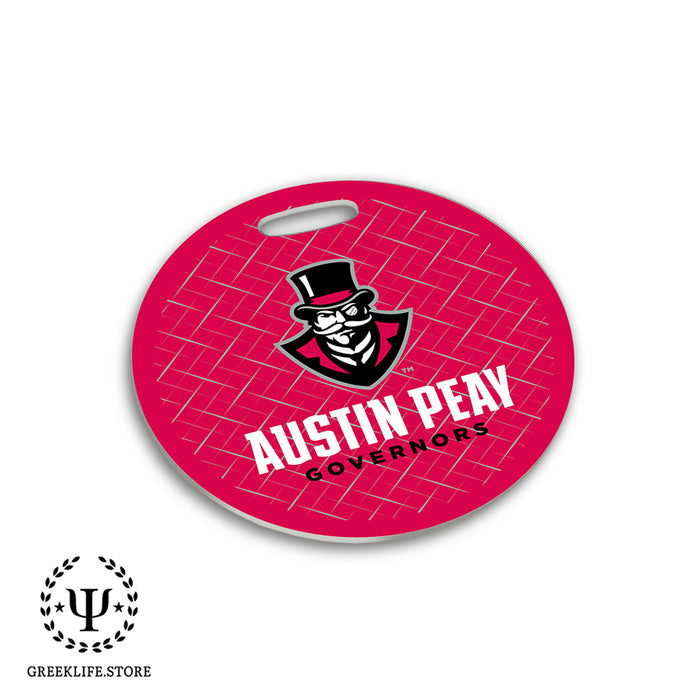 Austin Peay State University Luggage Bag Tag (round)