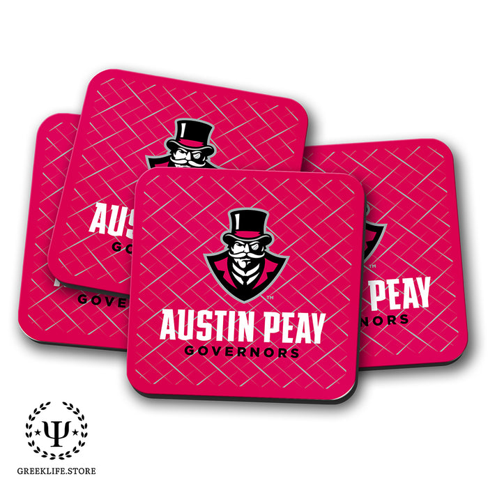 Austin Peay State University Beverage Coasters Square (Set of 4)