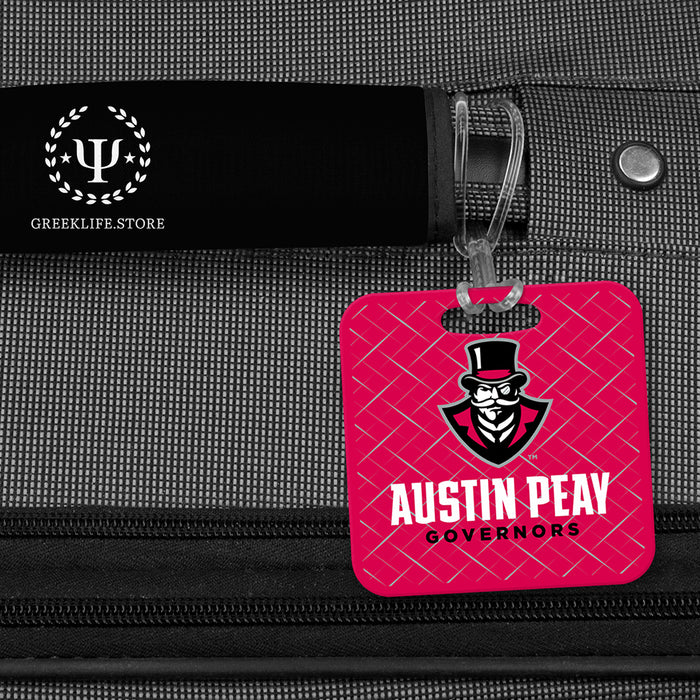 Austin Peay State University Luggage Bag Tag (square)