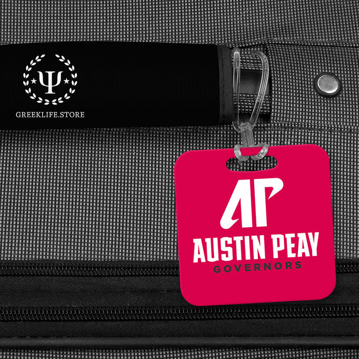Austin Peay State University Luggage Bag Tag (square)