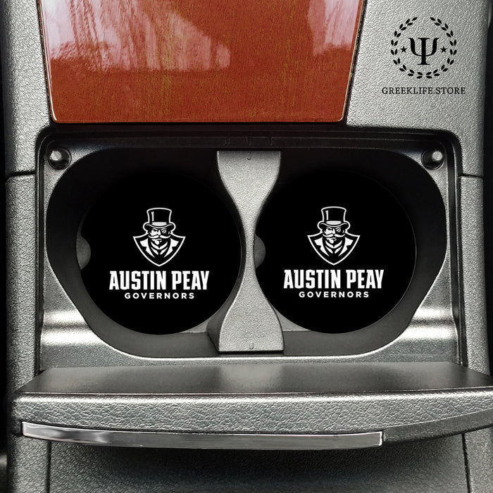 Austin Peay State University Car Cup Holder Coaster (Set of 2)