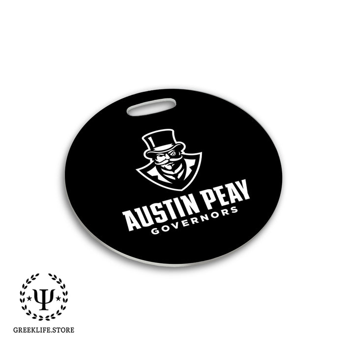 Austin Peay State University Luggage Bag Tag (round)