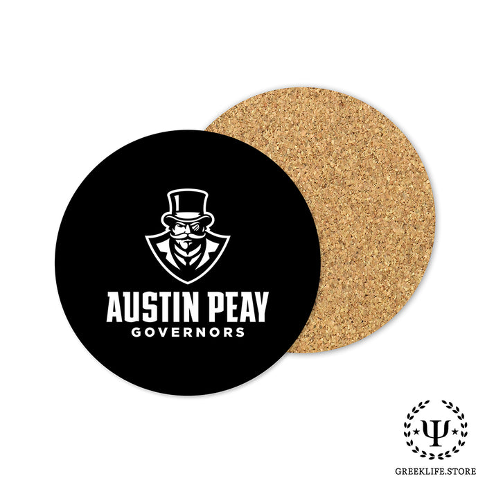 Austin Peay State University Beverage coaster round (Set of 4)