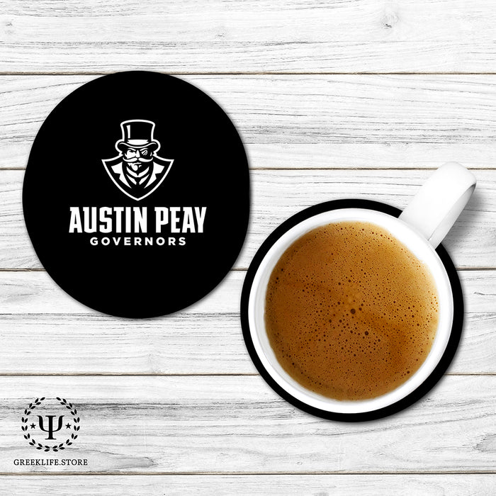 Austin Peay State University Beverage coaster round (Set of 4)