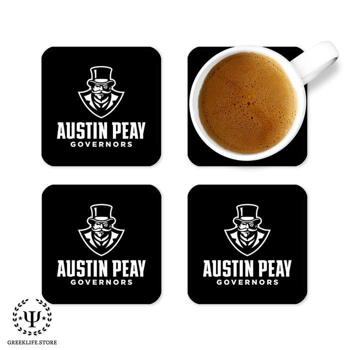 Austin Peay State University Beverage Coasters Square (Set of 4)