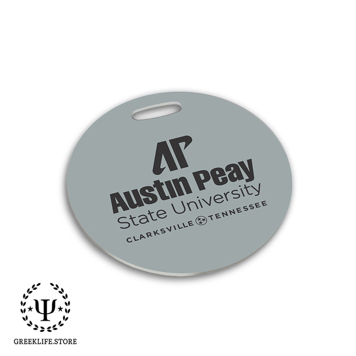 Austin Peay State University Luggage Bag Tag (round)