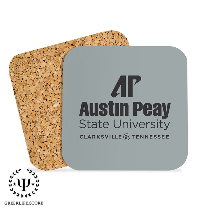 Austin Peay State University Beverage Coasters Square (Set of 4)