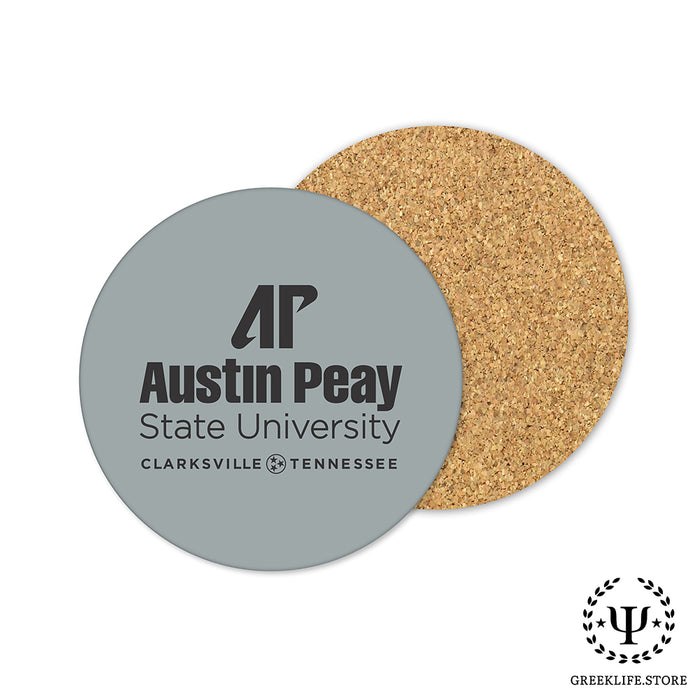 Austin Peay State University Beverage coaster round (Set of 4)