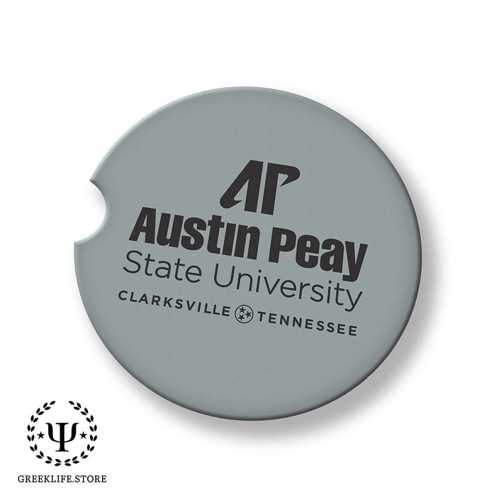 Austin Peay State University Car Cup Holder Coaster (Set of 2)