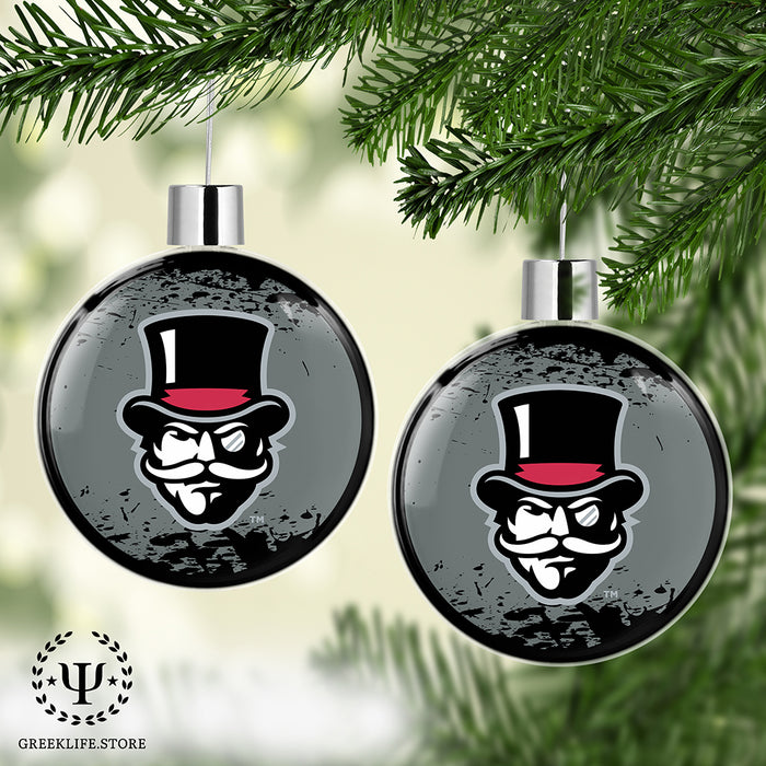 Austin Peay State University Christmas Ornament Flat Round