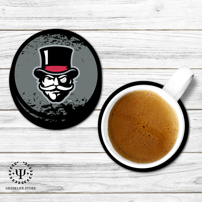 Austin Peay State University Beverage coaster round (Set of 4)