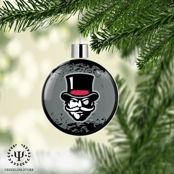 Austin Peay State University Christmas Ornament Flat Round