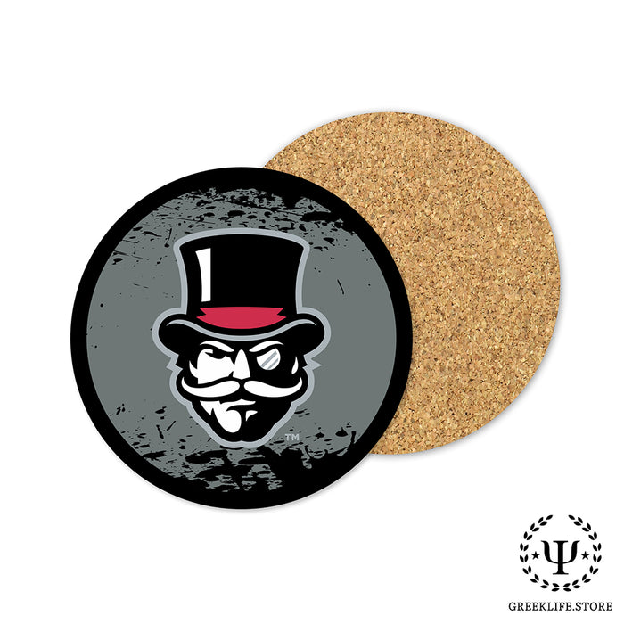 Austin Peay State University Beverage coaster round (Set of 4)