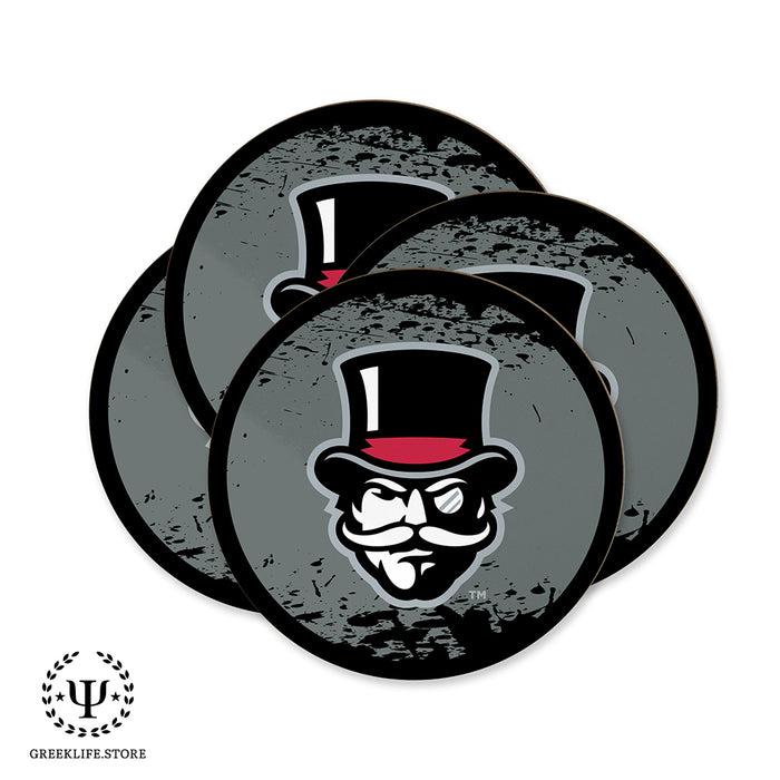 Austin Peay State University Beverage coaster round (Set of 4)