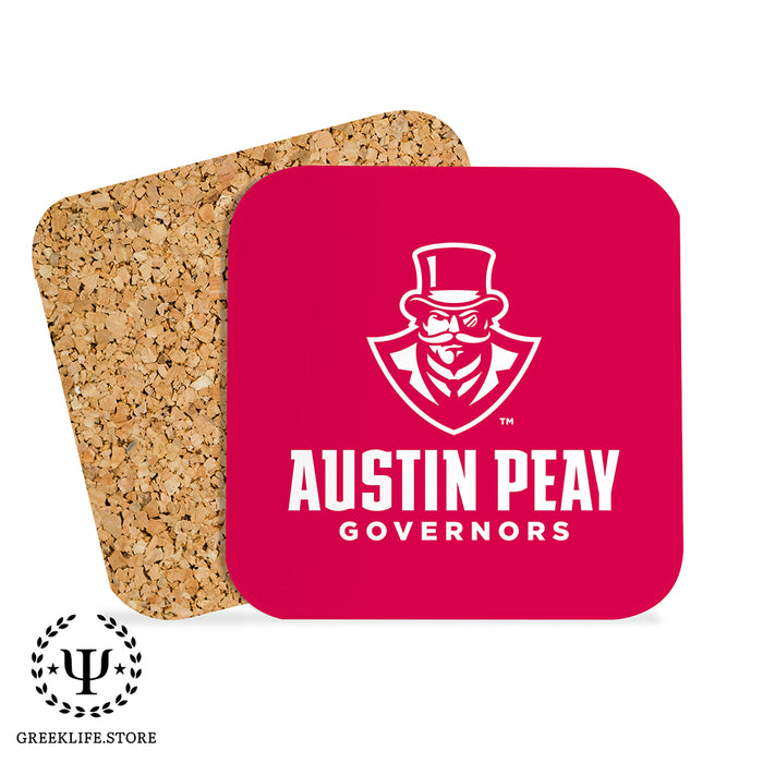 Austin Peay State University Beverage Coasters Square (Set of 4)