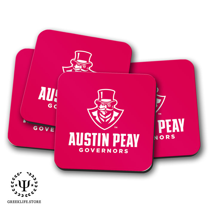 Austin Peay State University Beverage Coasters Square (Set of 4)