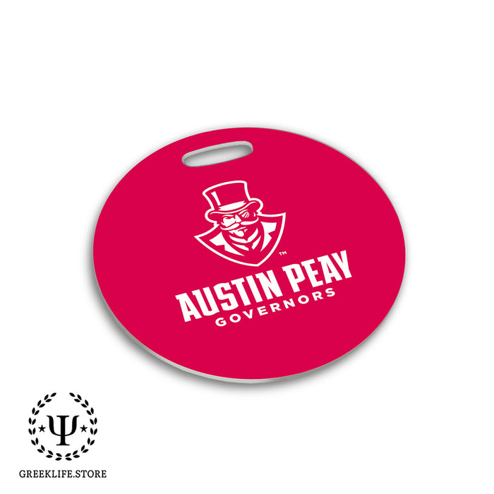Austin Peay State University Luggage Bag Tag (round)