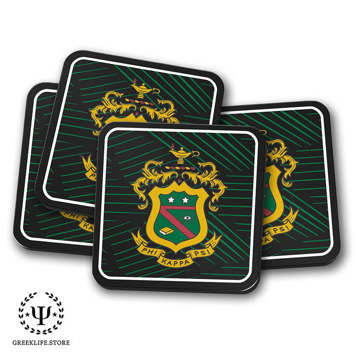 Phi Kappa Psi Beverage Coasters Square (Set of 4)