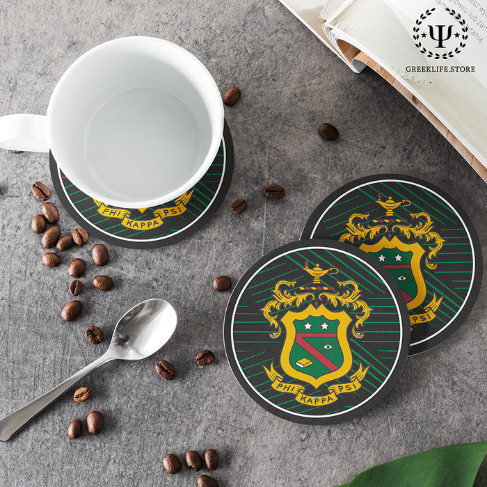 Phi Kappa Psi Beverage Coasters Round (Set of 4)