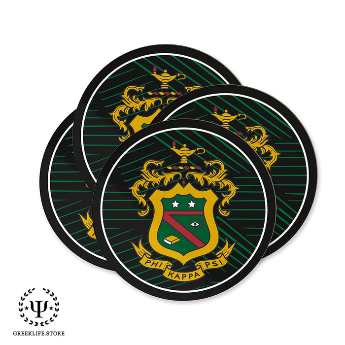 Phi Kappa Psi Beverage Coasters Round (Set of 4)