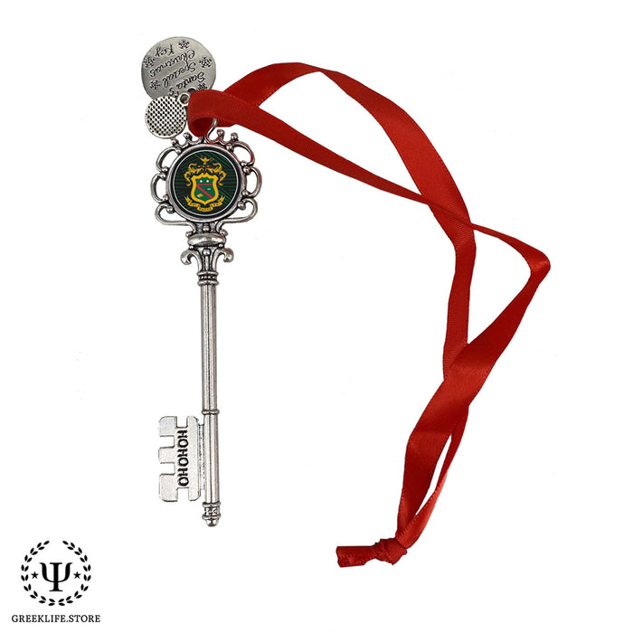 Phi Kappa Psi Christmas Ornament Santa Magic Key
