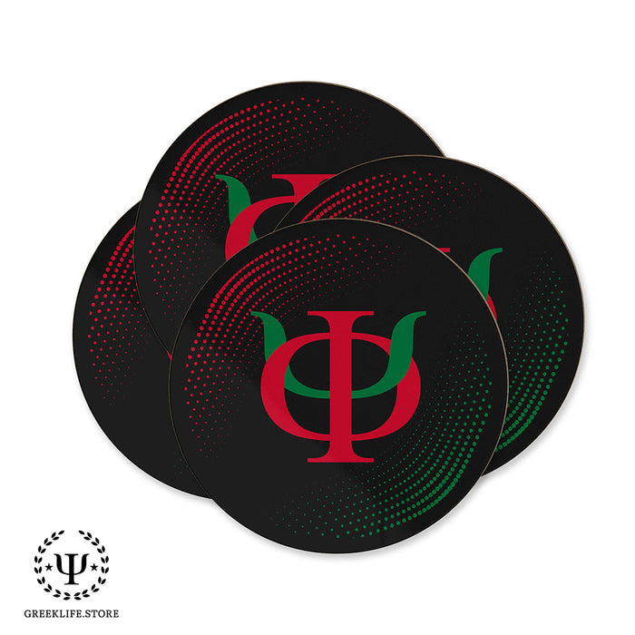 Phi Kappa Psi Beverage Coasters Round (Set of 4)