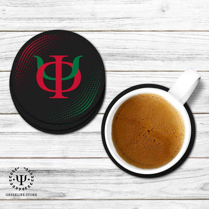 Phi Kappa Psi Beverage Coasters Round (Set of 4)