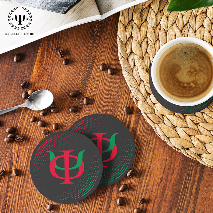 Phi Kappa Psi Beverage Coasters Round (Set of 4)