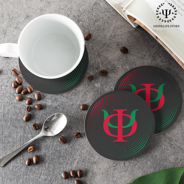Phi Kappa Psi Beverage Coasters Round (Set of 4)