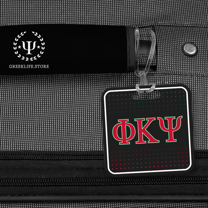 Phi Kappa Psi Luggage Bag Tag (square)
